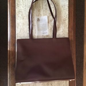 Alexandra Da Vinci brown tote w/ dust bag